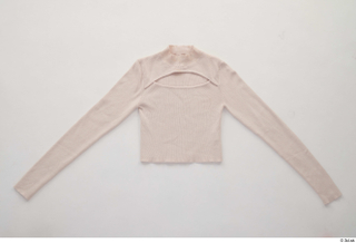 Zolzaya Clothes  318 casual clothing white long sleeve crop…